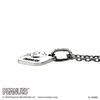 Snoopy PEANUTS Necklace 925 Silver Surgical Stainless Steel Oxidized [White Clover] PNT-N003SV