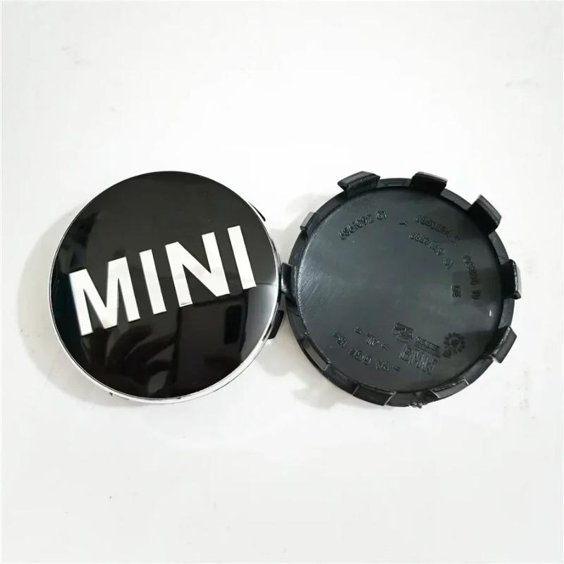 Car Styling for MINI Coopers JCW F54 F55 F56 F60 R53 R55 R56 R57 4pcs 56MM Auto Tire Cover Accessories Wheel Center Hub Caps