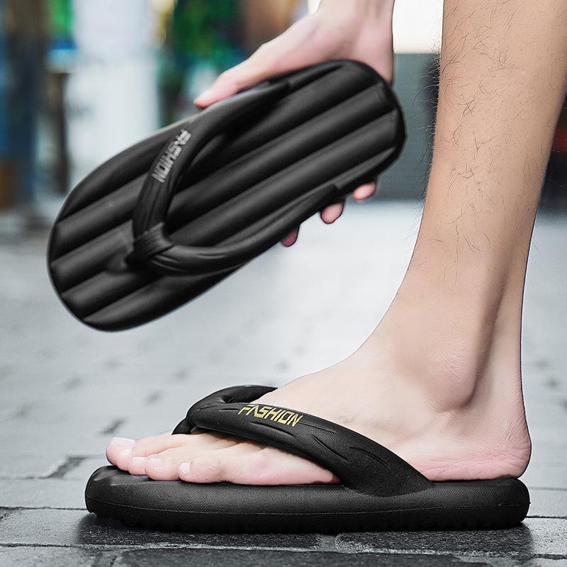 Шлепанцы мужские летние тапочки Cloud 2024 года с эффектом памяти, ортопедические шлепанцы с поддержкой свода носка, пляжные сандалии