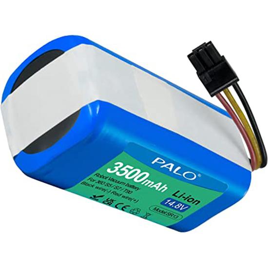 PALO Сменный аккумулятор для робота-пылесоса LiDAR 360 S5 S7 T90, 14,8 В, 3500 мАч
