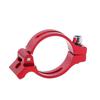 Red Black Bicycle Front Derailleur Clamp Aluminum Alloy Adapter New Braze-on Convertor