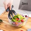 2 Pieces Salad Hands Buffet Tongs Tool Tossing Multifunctional Mixer Fruit