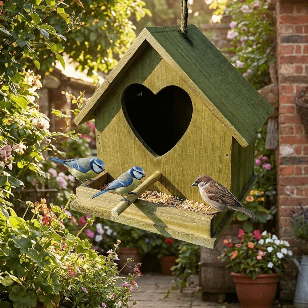 Handmade Bird Nest Box Hanging Parrot Nest House Dove Nest House Parrot Breeding Box Balcony
