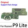 USB Charging Port Board Flex Cable Connector For Huawei P9 P10 P20 P30 P40 Lite Plus Pro E Replacement Parts
