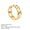 Модное кольцо Кольцо из нержавеющей стали 316L Anillo Ringen Mujer Женские кольца Bague Парная бижутерия Модные подарки Не выцветает