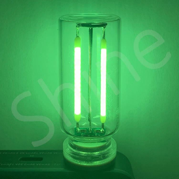 2 шт. Ретро USB DC5V светодиодные бусины сенсорный затемняющий источник света 0,3 Вт светодиодный мобильный интерфейс питания свет мини ночник аксессуары