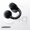 OpenRock E Wireless Bluetooth IPX4 Black Open-Ear Earphones, Ear-Clip Type, Ultra-Lightweight (4g), 6.0, 28-Hour Playback, Waterproof,