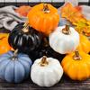 12Pcs Artificial Pumpkins Lightweight Durable Foam Pumpkins for Fall Wedding Thanksgiving Halloween Decor