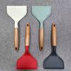 1Pc Silicone Spatula Cooking Utensils Beef Meat Egg Kitchen Scraper Wide Pizza Cooking Shovel Non-Stick Spatula Kitchen Tools