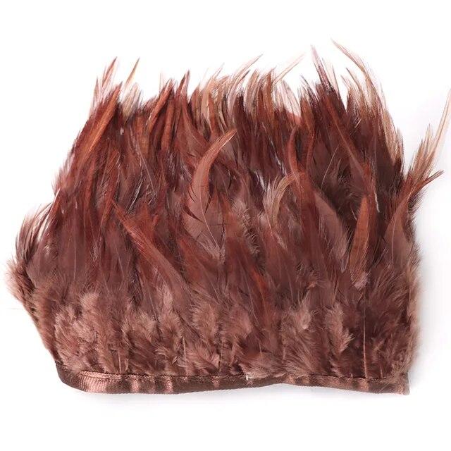 1 метр 10-15 см седло из перьев фазана, отделка, ремесленная лента, кисточка для рукоделия, швейные аксессуары, костюм для вечеринки, украшения со шлейфами