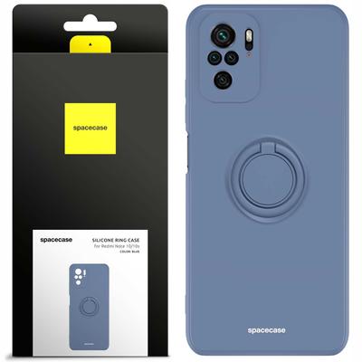 Силиконовое кольцо Sc для Redmi Note 10/10S Синее