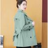 Women's Windbreaker Women's Spring and Autumn Fashion Casual Versatile Medium Length Coat Women's Coat