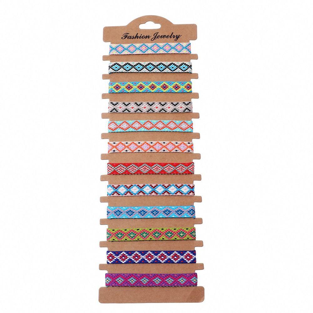 Adjustable Woven Bracelet Transshipment Nepalese Ethnic Bracelet Bohemian Bracelet Jewelry Gift