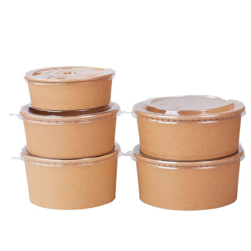 Dingbai Kraft Disposable Food Containers