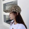 Leopard Print Baseball Cap Adjustable Long Brim Visors Hip Hop Sun Bonnet  Sport