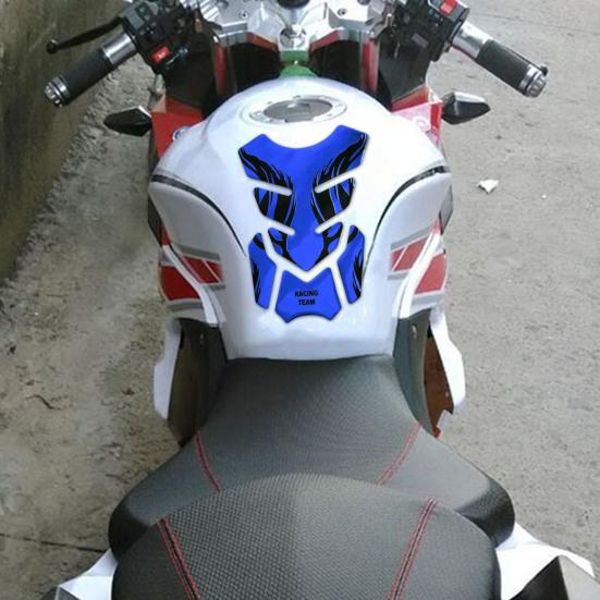 Универсальная 3D наклейка на бензобак мотоцикла, самоклеящаяся, сильная липкость, водонепроницаемая, легко наносится