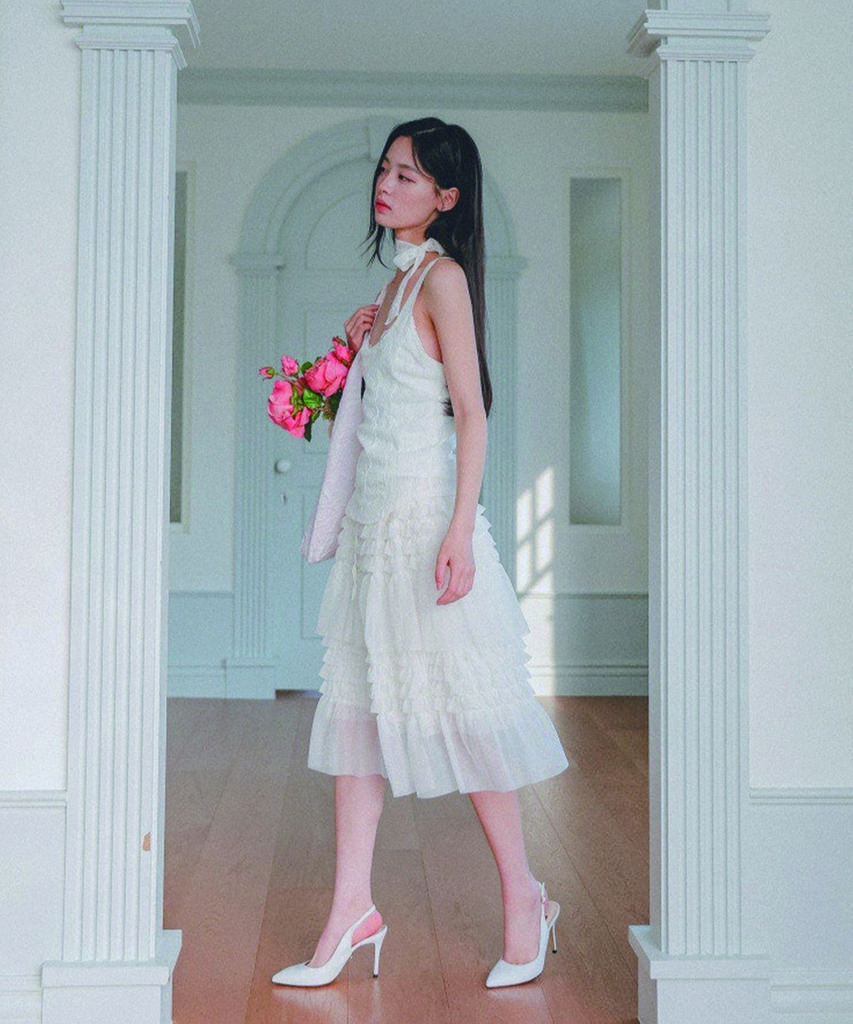 Hypernet Tiered Skirt