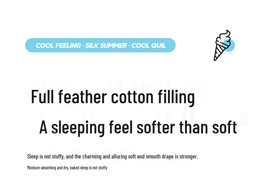 Охлаждающее летнее одеяло из ледяного шелка класса А - Однотонное, машинная стирка, тонкое подарочное одеяло для односпальных и двуспальных кроватей