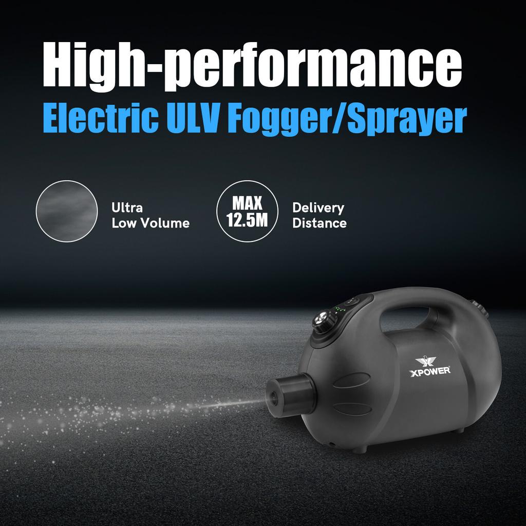 XPOWER F-8B ULV Эффективная Аккумуляторная Коммерческая Туманогенераторная Машина для Дезинфекции Распылением
