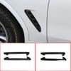 For BMW X3 G01 X4 G02 2018- Car Styling Piano Black Fender Side Air Vent Outlet Cover Trim Decorative Sticker