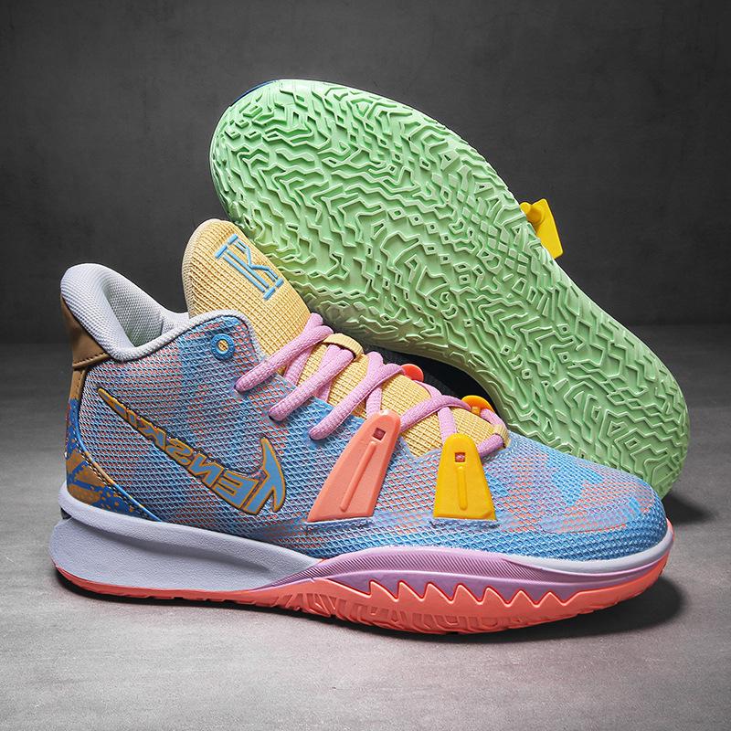 Euro 6 basketball shoes men's and women's 6th generation Los Angeles south coast mandarin ducks breathable sneakers junior high school and primary sch