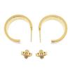 Used AUTHENTIC LOUIS VUITTON M01831 Pierce Nanogram Enamel pink Metal
