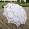 Handmade Bridal Umbrella Cotton Parasol Umbrella Lace Umbrella  for Wedding Outdoor Sun