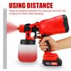 1000W 800ML Electric Spray Guns Household Convenience Spray Paint High Power Sprayer for Battery