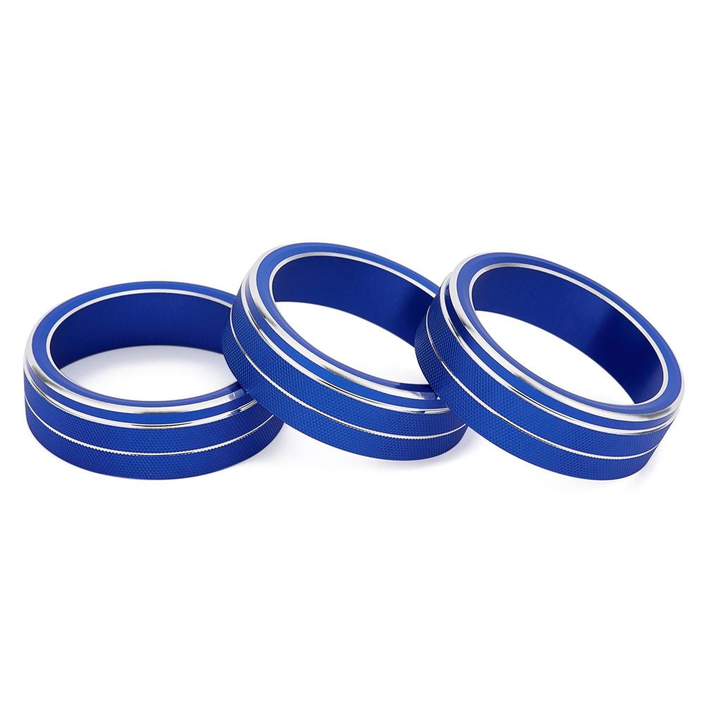 Аксессуары для украшения автомобиля для Volkswagen VW Golf 7 MK7 2014-крышка ручки кондиционера, кольцо, регулируемая отделка