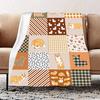 Cute Corgi Blanket Puppy Pattern Blanket Soft Flannel Blanket for Children Adult Gift Blanket