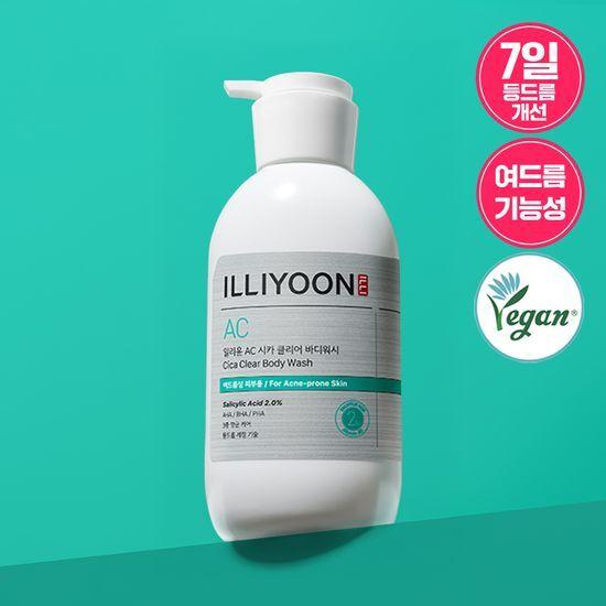 ILLIYOON Cica Acne Гель для душа для тела 400+50 мл (Планируемый/Индивидуальный продукт)