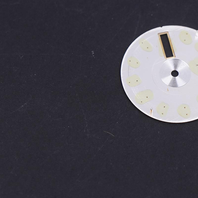 Винтажный циферблат часов Diy Parts 3 A Dual Calendar Literal Мужские часы Аксессуары для механизма 46941/46943