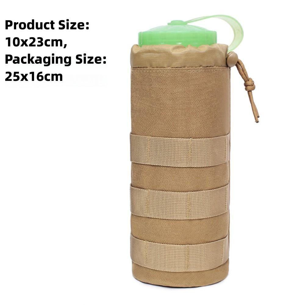 Drawstring Camouflage Kettle Carrier Adjustable Bottle Bag Sports Water Bottles Pouch Outdoor