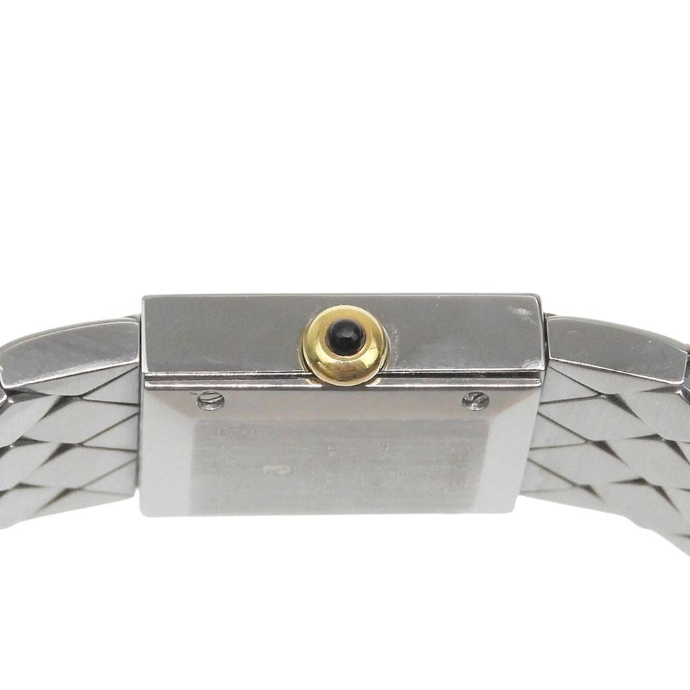 CHANEL Matelasse Watches H0475 blackDial Stainless Steel/YG Quartz Analog display Women Used