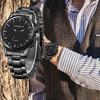 Часы мужские люксовый бренд OGYAWATCH мужские спортивные часы водонепроницаемые полностью стальные кварцевые мужские часы