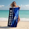1pc C-Chelsea Beach Towel, Comfortable and Thick, and Swimming/Bath/Picnic/Camping Towel, Suitable for Seaside Beaches