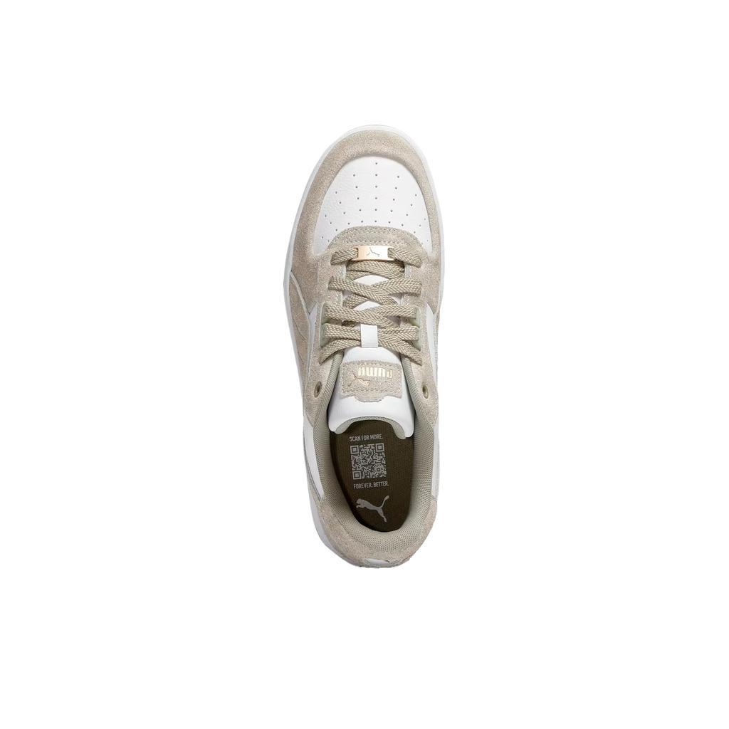 Puma Caven 2.0 Lux Suede Потертые Мужские Кроссовки Серые Белые Люкс-Армейский 405399-01