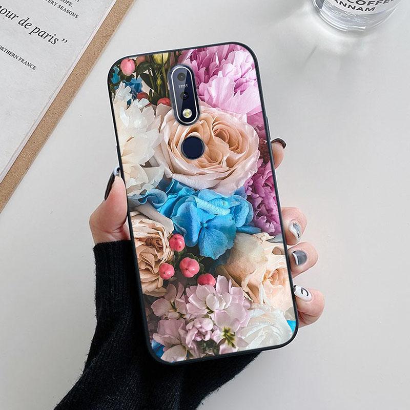 Для Nokia 5.1 Plus Чехол Модный Мягкий Силиконовый Задний Чехол для Nokia 3.1 7.1 Чехол для Телефона etui Fundas Милый Чехол