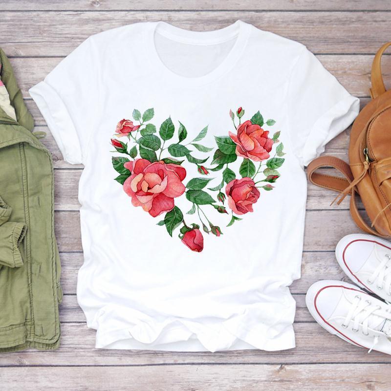 Унисекс принт одежда женская с коротким рукавом повседневная 90-е мультфильм модная одежда футболка топ футболка FeУнисекс графическая футболка