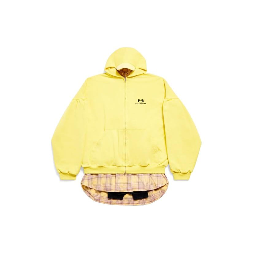 Balenciaga Худи с капюшоном Unity Sports Icon, многослойное, оверсайз 772206TPVG67440