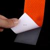 5cm*5m Orange Reflective Adhesive Tape High Visibility PET Micro Prismatic Waterproof Strips Conspicuity Safety Warning Sticker