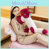 Милая Плюшевая Игрушка Кошка Подушка для Шеи с Наполнителем из ПП Хлопка для Декора Дома и Офиса
