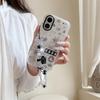 Cute Rabbit Stickers with Cartoon Wings for iPhone 17/16 Pro Max/15 Pro Cases