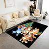 Happy Howloween Party Floor Mat Suitable for Game Room Entryway Kitchen Balcony Anti-slip Rug Anime Office Decor Birthday/Christmas Gift