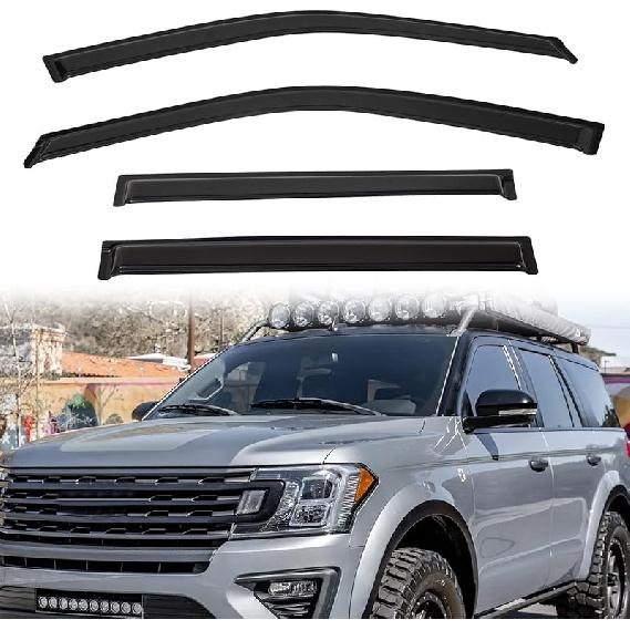 Ветровики в проем для 2001-2005 Sport Trac, 1997-2001 Mercury Mountaineer, 1991-2001 Explorer, Дефлекторы боковых окон, Дефлекторы вентиляции