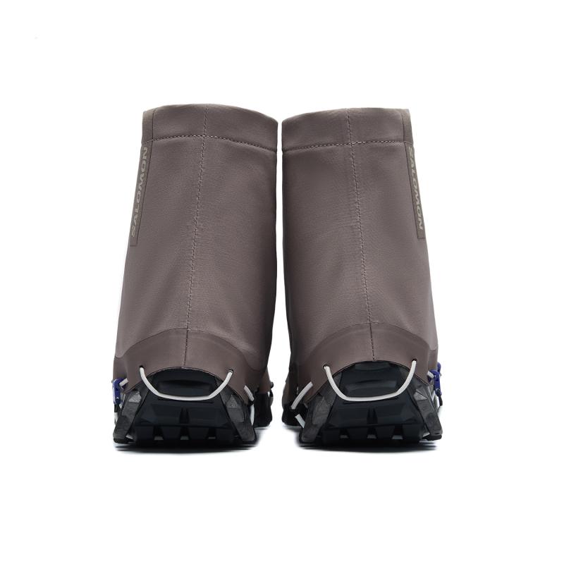 SALOMON SNOWCLOG ADVANCED Противоскользящие Износостойкие Полувысокие Уличные Спортивные Кроссовки Унисекс Железно-Серые Кроссовки 475902