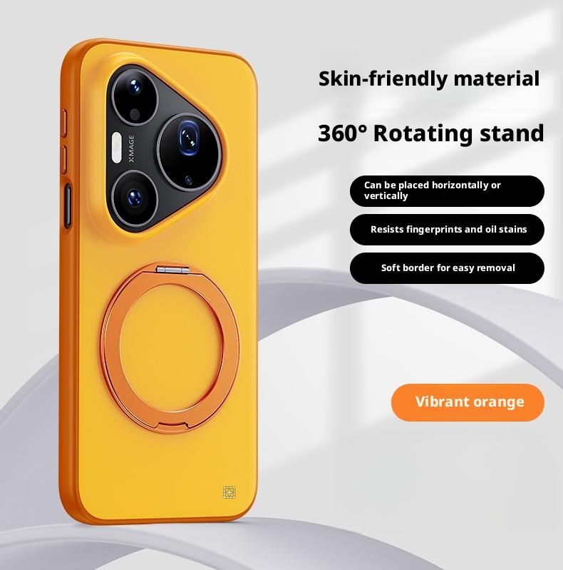 Чехол для Huawei Pura 90 Pro Max и Pura 90 Pro, защита от отпечатков пальцев и масла, магнитная подставка с вращением на 360°, приятный на ощупь, мягкая крышка