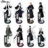 Anime Bleach Acrylic Stand Model Plate Kurosaki Ichigo Kuchiki Rukia Hitsugaya Toshiro Cartoon Figures Standing Sign Holder