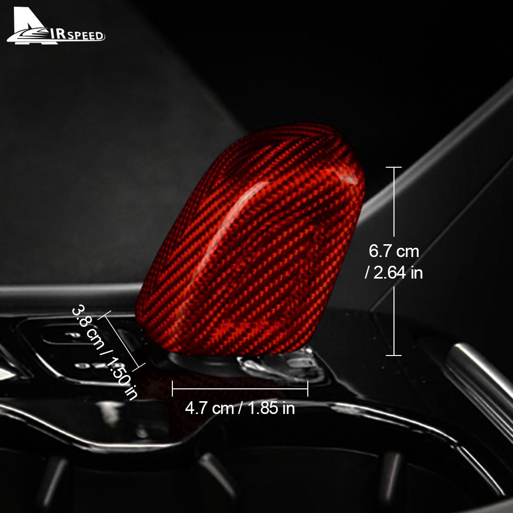 Carbon Fiber Gear Shift Collar Cover for Volvo XC40 XC60 XC90 V60 V90 S60 S90 2020-2022
