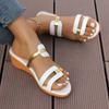 Women's Wedge Slippers Summer Large Size New Color Fish Mouth Beach Slippers Women